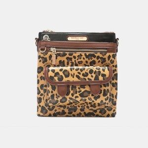 Nicole Lee Leopard Crossbody Bag NWT